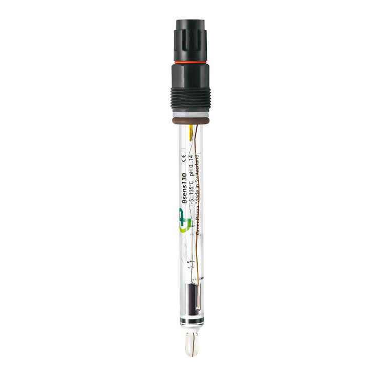 pH sensor for high temperature sterilization